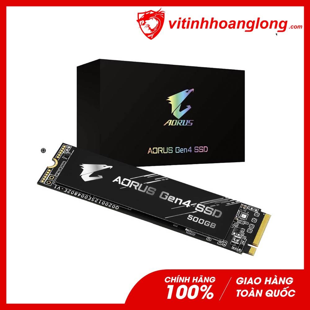 SSD Gigabyte Aorus 500GB PCIe Gen4 x4 NVMe M.2 GP-AG4500G - HÀNG CHÍNH HÃNG - BH 60T