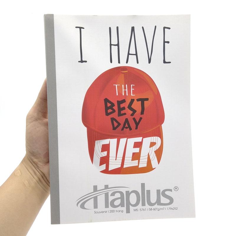 Combo 5 Tập Souvenir Kẻ Ngang 200 Trang ĐL 58-60g/m2 - Haplus 5761 (Mẫu Màu Giao Ngẫu Nhiên)