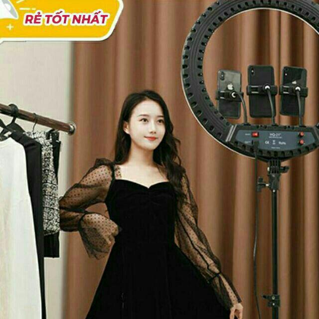 ĐÈN LIVESTREAM 45CM DẸT 3 KẸP ĐIỀU KHIỂN , MAKEUP, CHỤP HÌNH CỰC SÁNG, ĐẸP