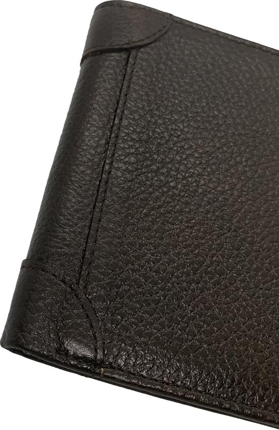 Ví Nam Da Bò Thật Kiểu Đứng Màu Nâu Bền Đẹp - TCN1072