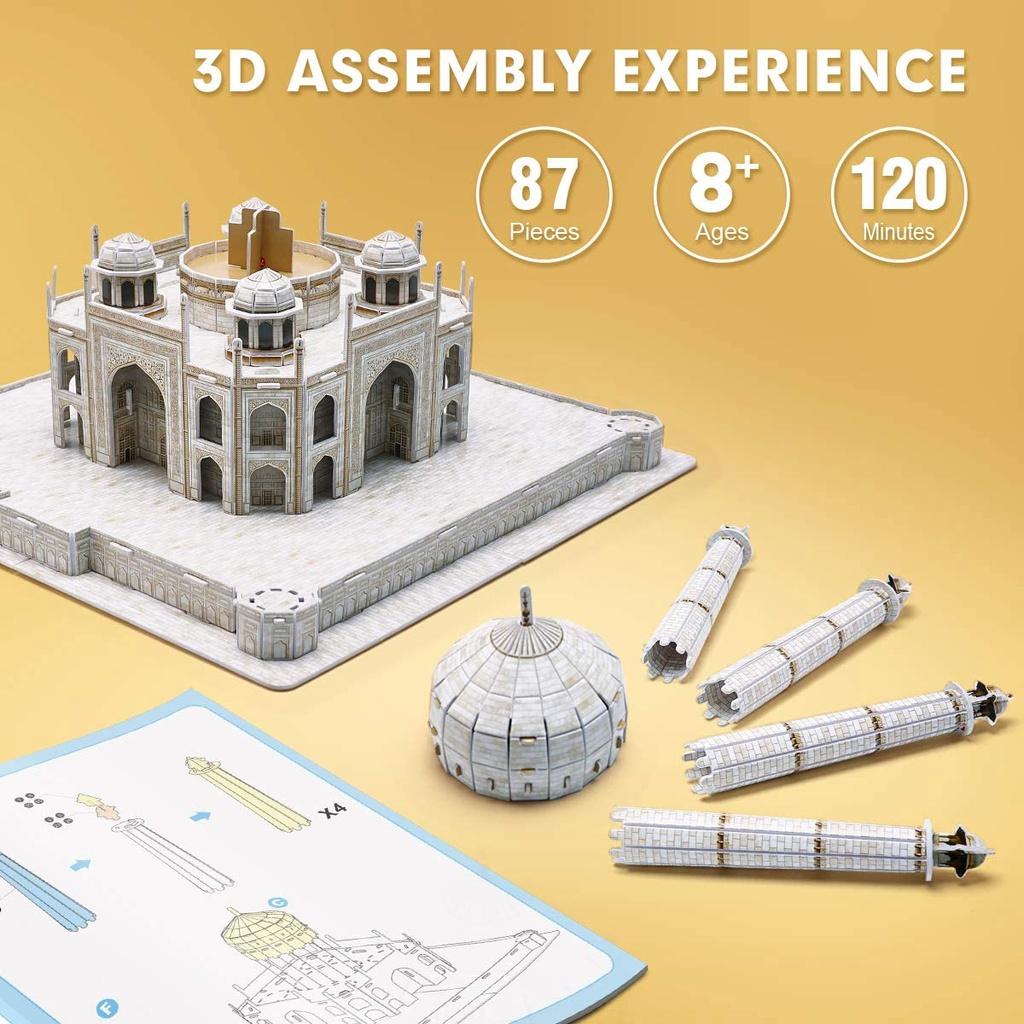 Mô hình giấy 3D - Đền Taj Mahal - Ấn Độ DS0981h