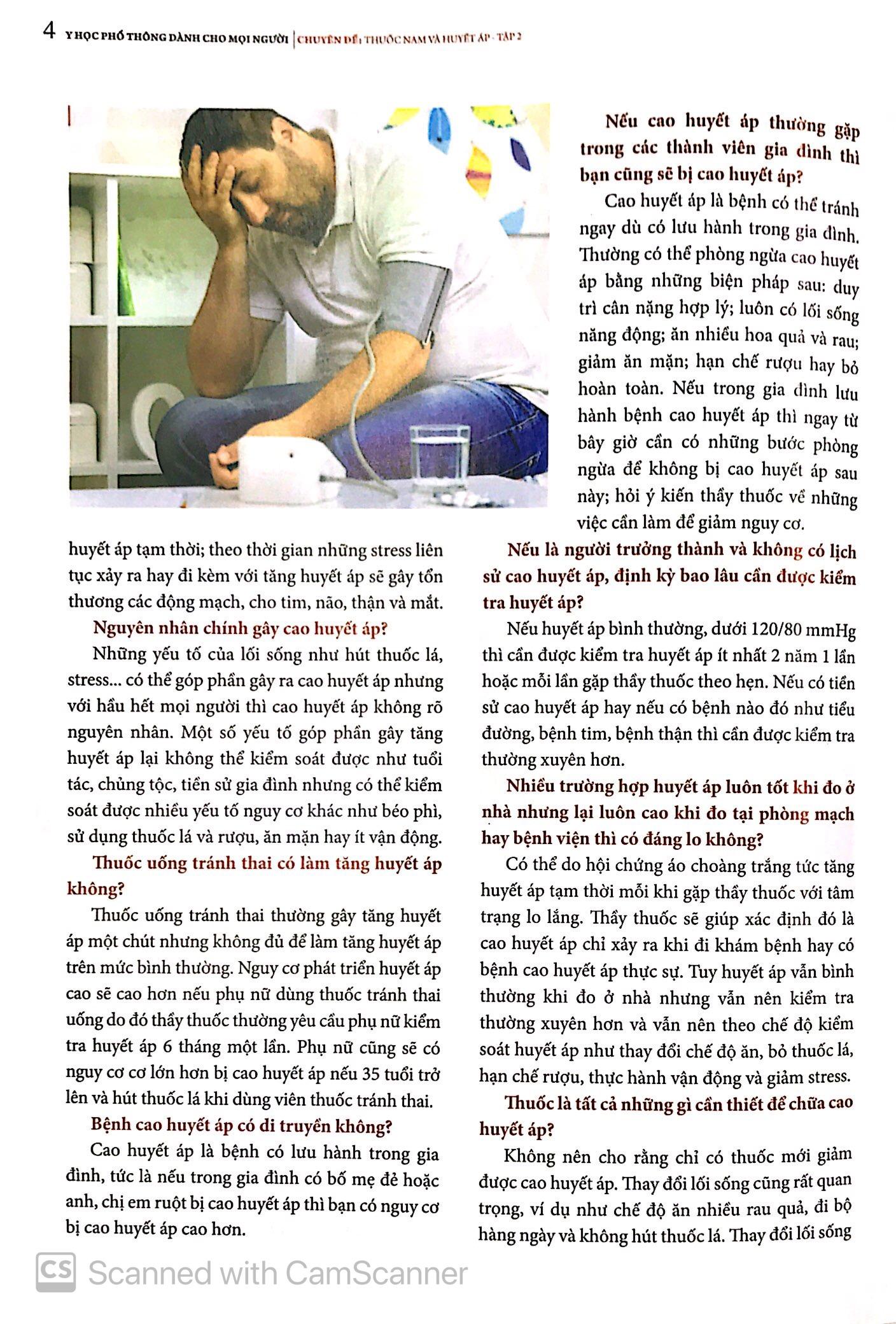 Y Học Phổ Thông - Thuốc Nam Và Huyết Áp (Tập 2)