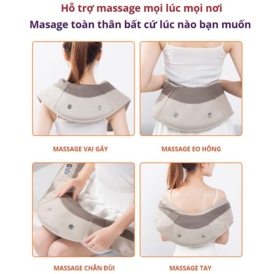 Chính hãng Ayosun- Đai Đấm Tẩm Quất Massage Toàn Thân Ayosun Hàn Quốc