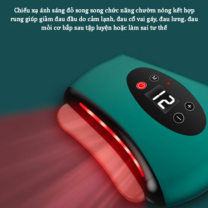 Máy Massage Chăm Sóc Da Thông Minh, Tác Dụng Cạo Gió Chống Lão Hóa Vline Facial Care - Home and Garden