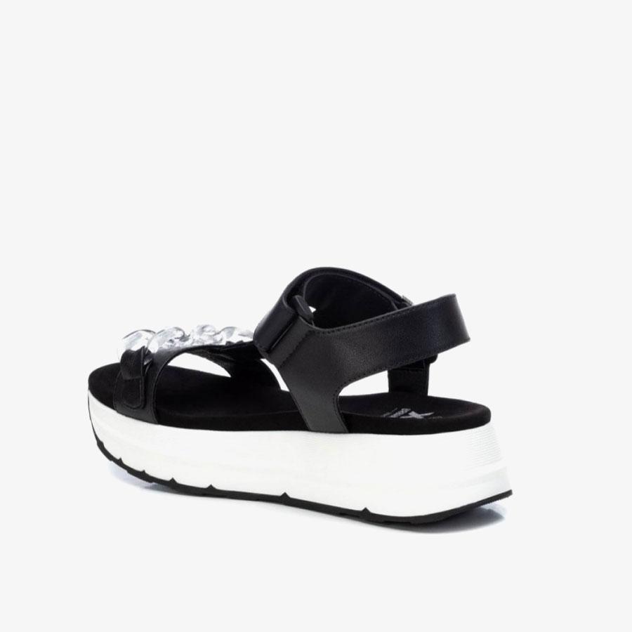 Giày Sandals Nữ XTI Black Pu Ladies