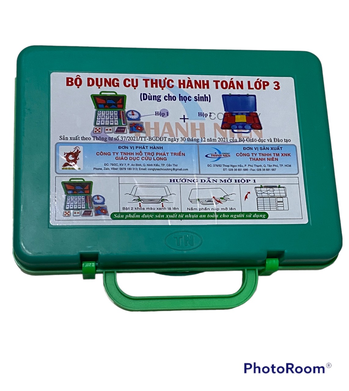 BỘ DỤNG CỤ THỰC HÀNH TOÁN LỚP 3