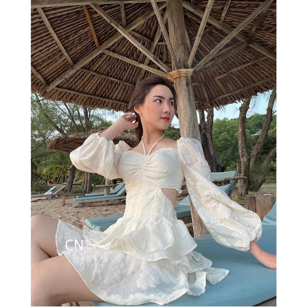 Váy trắng thiên nga