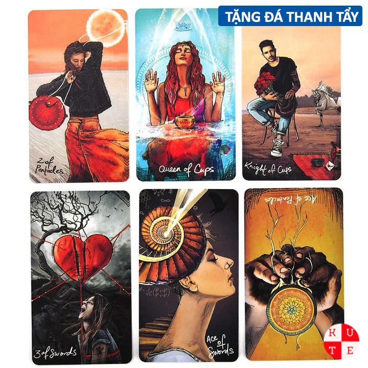 Bài Tarot Light Seer's 78 Lá Bài Tặng Link Hướng Dẫn Tiếng Việt Và Đá Thanh Tẩy