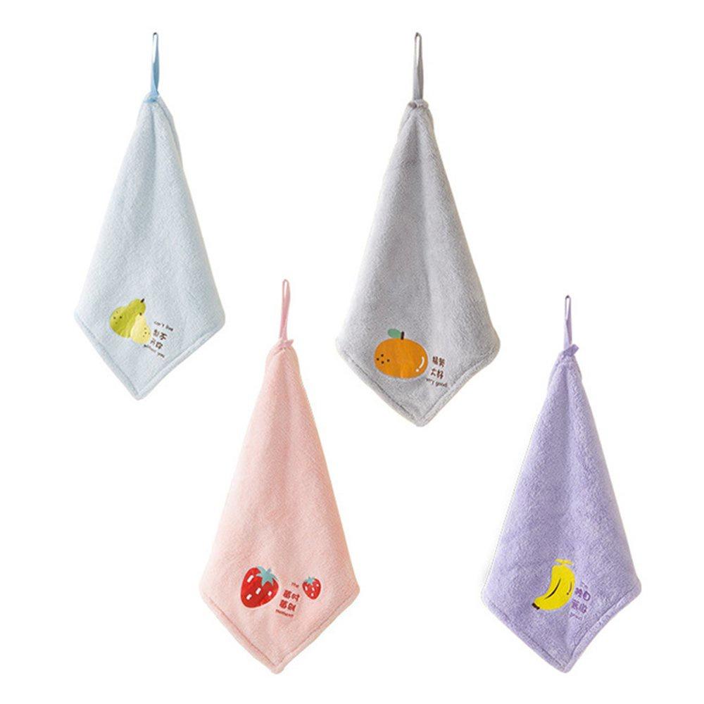 SET 5 Khăn lau tay COTTON nhà bếp siêu thấm nước có móc treo tiện lợi, KÍCH THƯỚC 30x30cm, độ bền cao, mềm mại nhanh khô