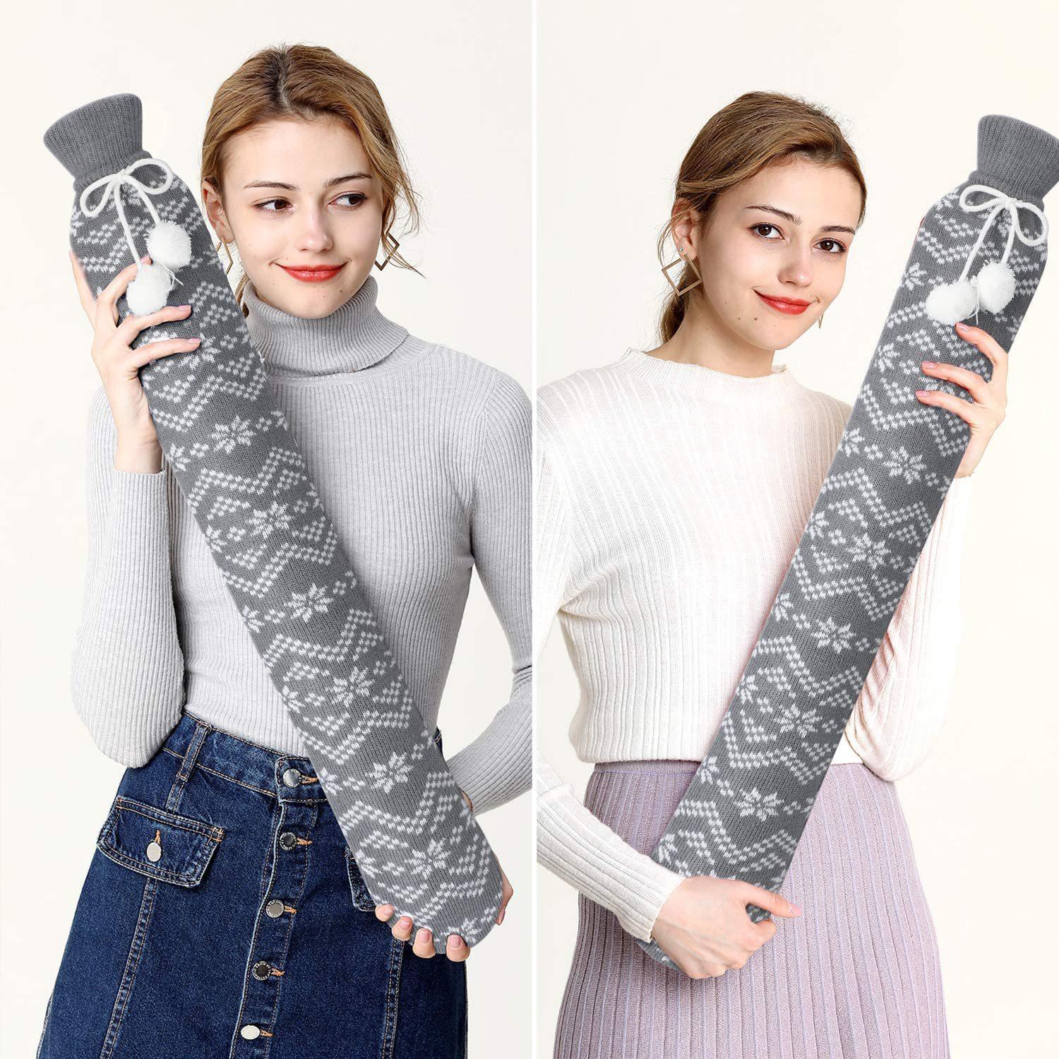 Bình nước nóng nắp mềm dài 2 lít, bình nước nóng vòi đeo cổ vai, bình nước nóng đeo cổ