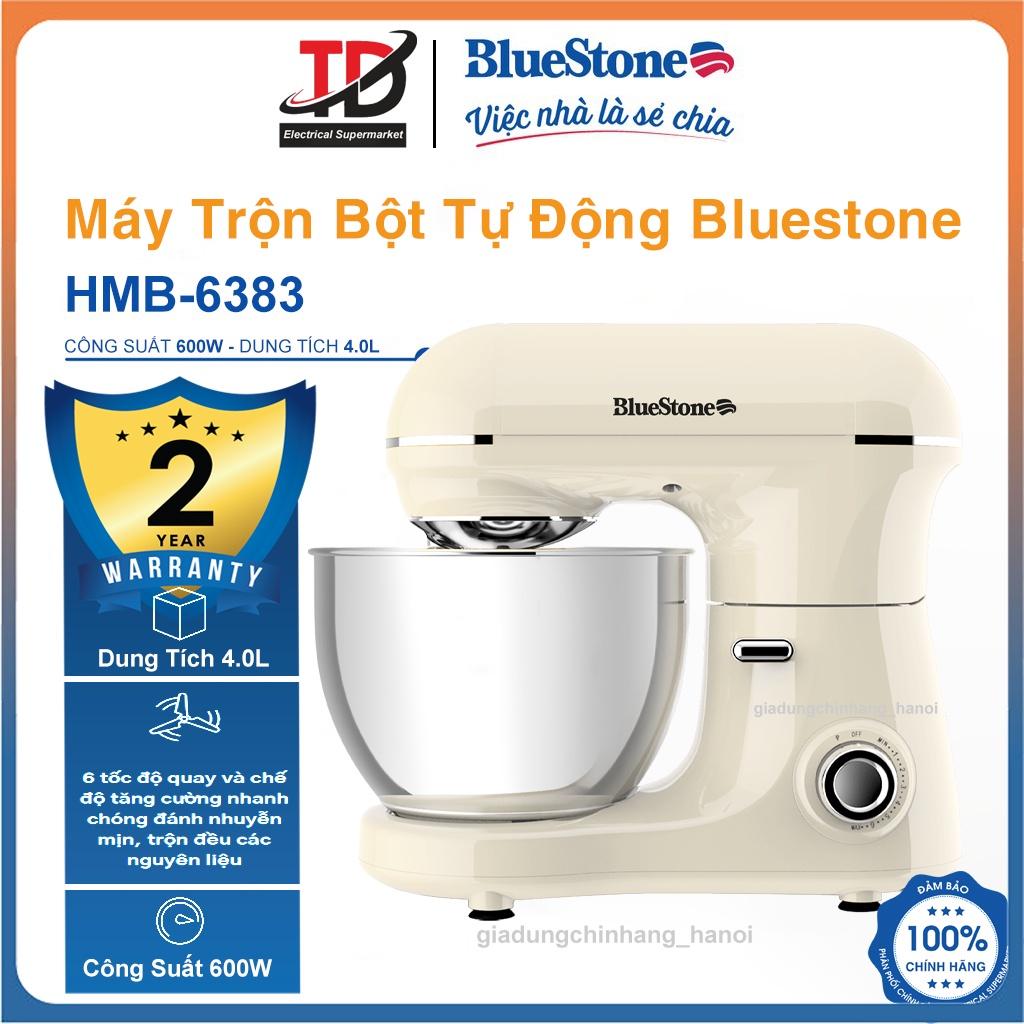 Máy Trộn Bột, Đánh Trứng Đa Năng Bluestone HMB-6383, Công Suất 600W -4.0Lit, Hàng Chính Hãng