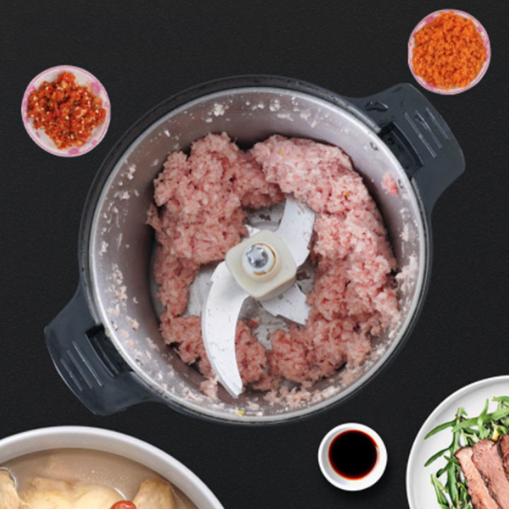 Máy Xay Thịt DORON Cối Inox 304 Dung Tích 6 Lít Công Suất Lớn Cực Mạnh- Hàng Chính Hãng