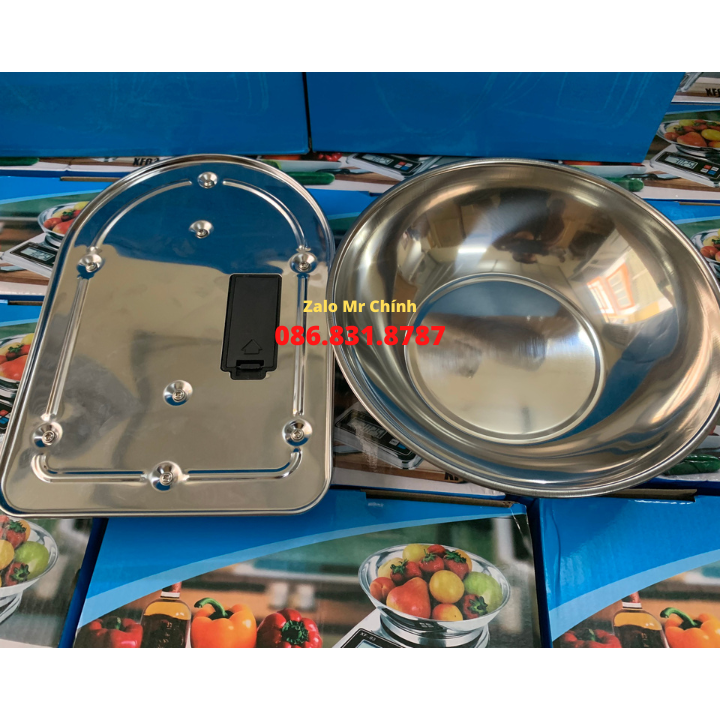 Cân Điện Tử Nhà Bếp Độ Chính Xác Cao 5kg/1g FX03 Inox Không Gỉ