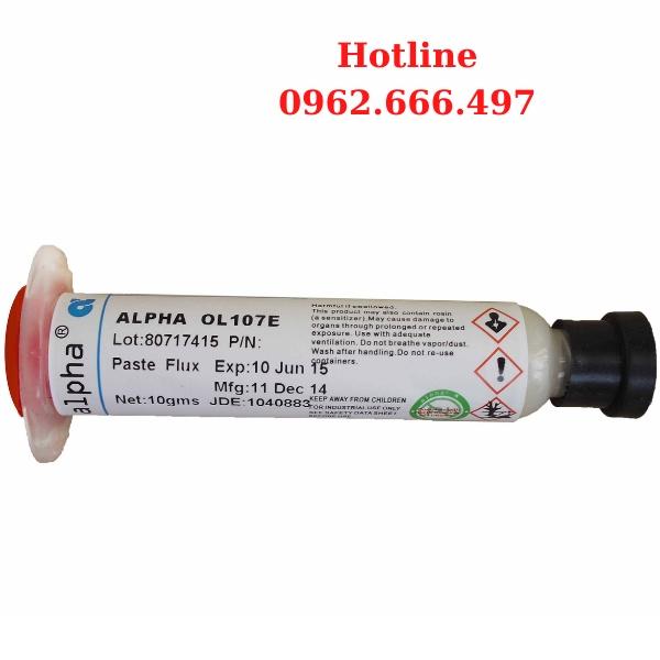 Kem hàn alpha OL107E OM340 OM325 9LV 7LV ống kim 10g