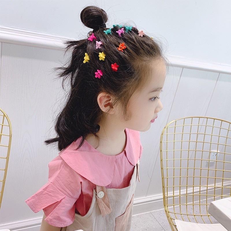 Set 6c kẹp tóc càng cua mini dễ thương cho bé