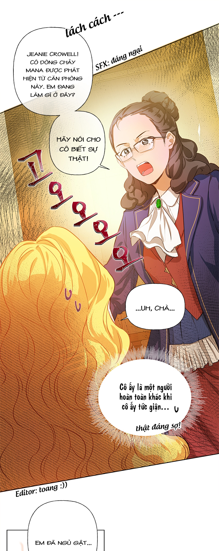 nhà nguyên tố tóc vàng chapter 17 36