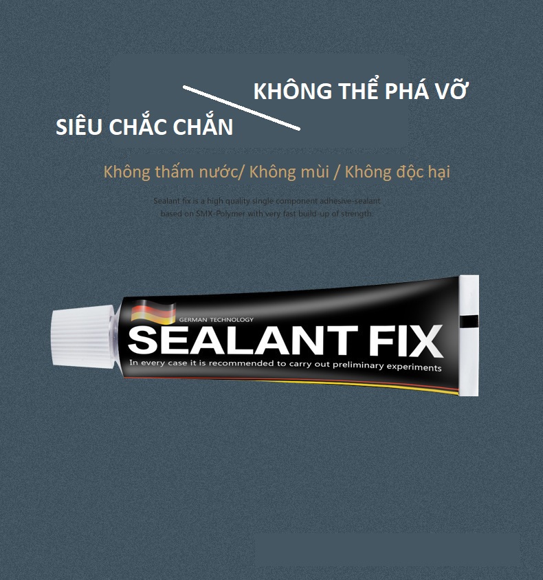 Keo dán siêu chắc Sealant Fix - Giải pháp thay thế đinh vít