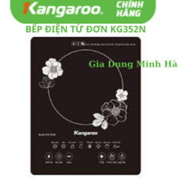 Bếp điện từ đơn Kangaroo KG352N hàng chính hãng bảo hành 12 tháng