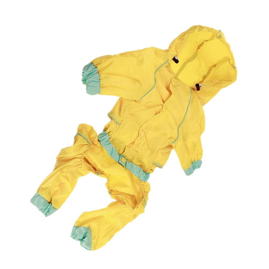 Waterproof Outdoor Clothing Unisex Dog Raincoat Jacket Coat