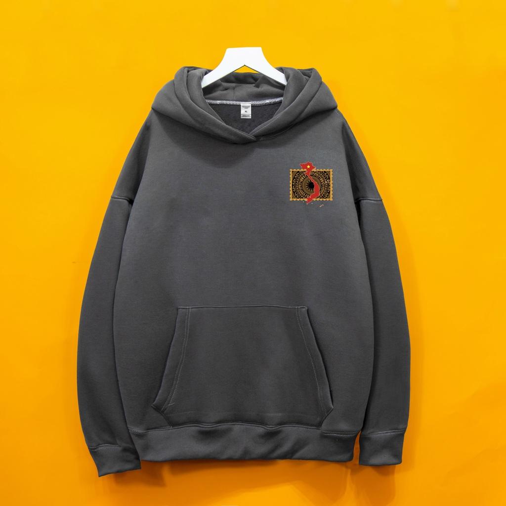 Áo nỉ HOODIE VIỆT NAM THỐNG NHẤT DOGO shop ,Áo hoodie nỉ bông cotton unisex