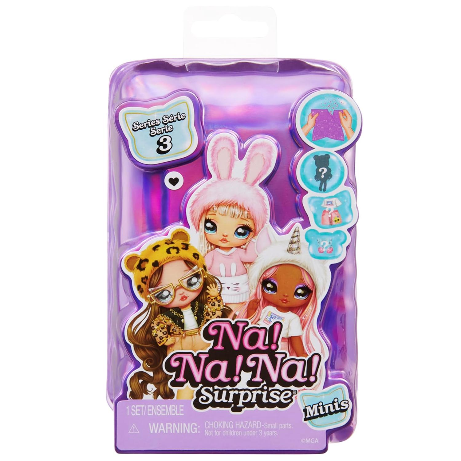 Đồ Chơi Búp Bê Thời Trang Mini Đáng Yêu S3 NA NA NA - 594499-EUC (Mẫu Sản Phẩm Bên Trong Là Ngẫu Nhiên)