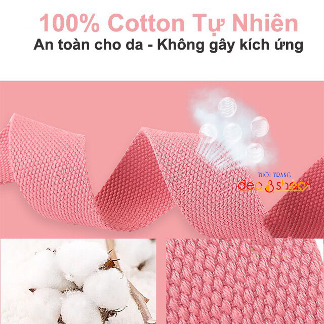 Dây Đai Hỗ Trợ Tập Yoga Sợi Cotton loại 1,8m