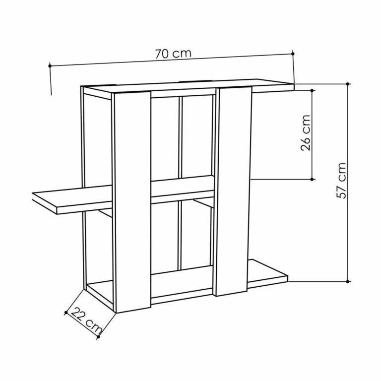 Kệ gỗ cạnh sofa siêu tiện ụng kệ góc nhà trang trí phòng khách