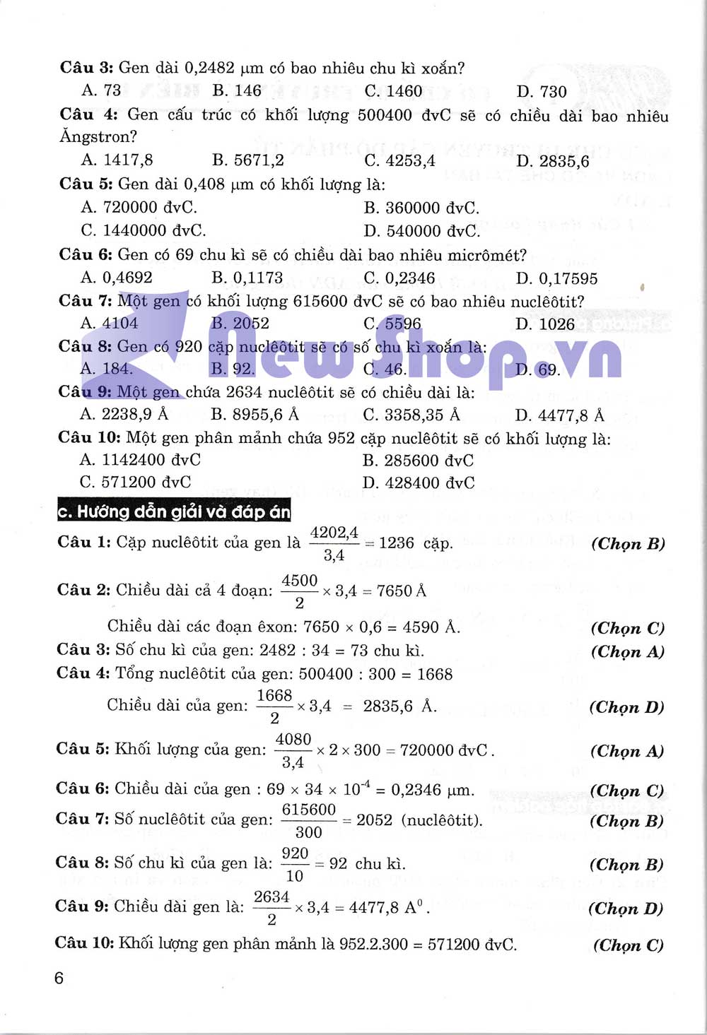 Hướng Dẫn Giải Nhanh Bài Tập Trắc Nghiệm Trọng Tâm Sinh Học 12 (Tái Bản)