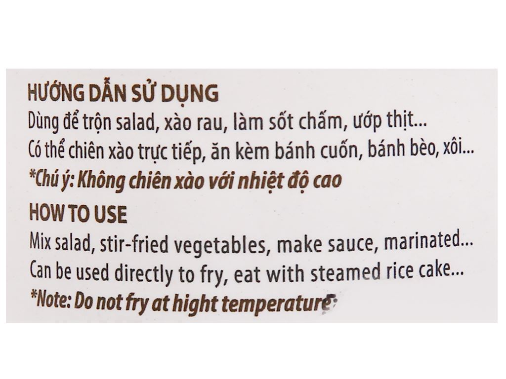 Dầu hành phi hũ Yeshue 100g