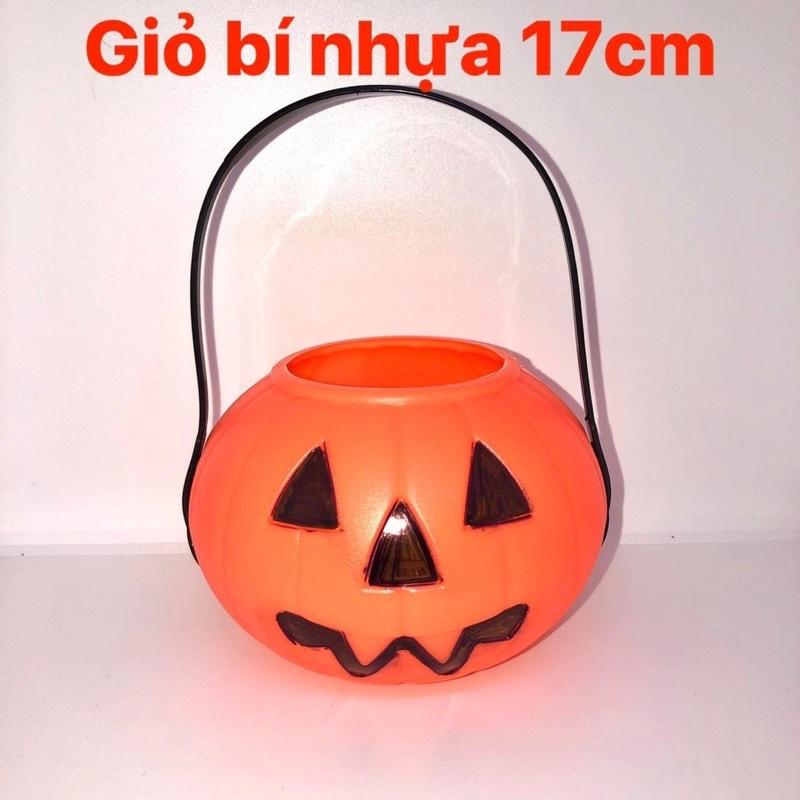 Giỏ Bí Đẹp cho bé đựng kẹo và trang trí halloween