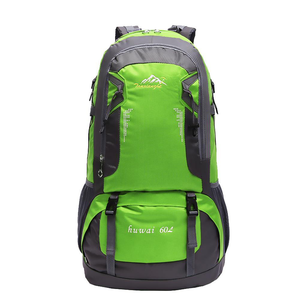 60L Outdoor Backpack Sport Camping Hiking Travel Military Rucksack Luggage B