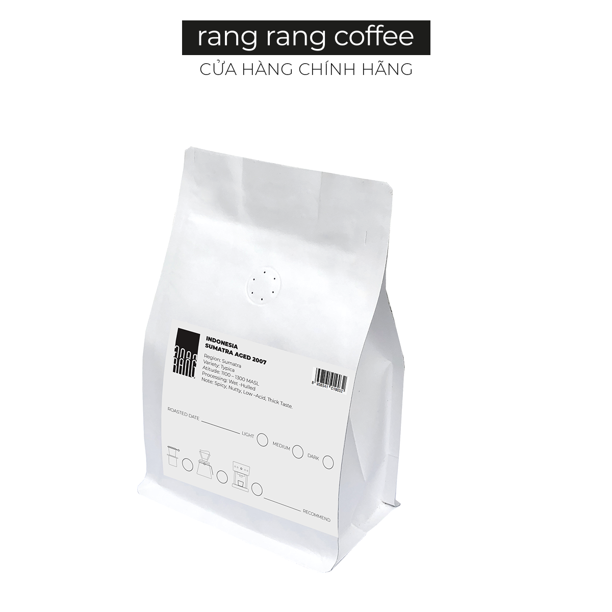 [Specialty coffee 500gr] Cà Phê Rang Xay Nguyên Chất Indonesia Ateng - Hạt Arabica Cao Cấp, Vị Choco, Quả Hạch rang rang coffee 500gr