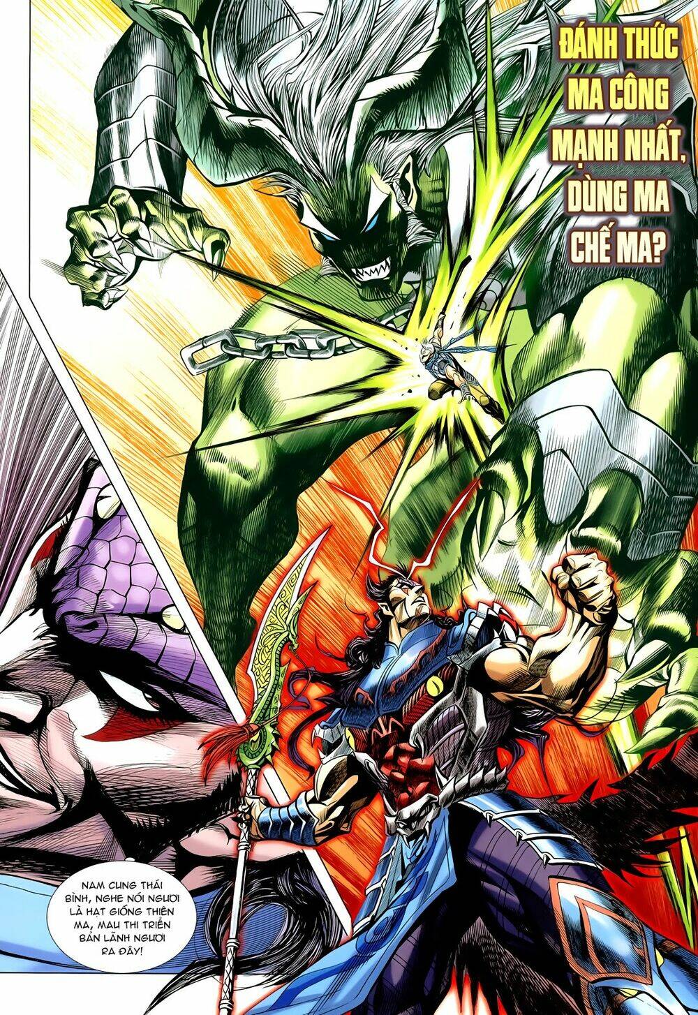 thần binh vấn thiên chapter 15 22