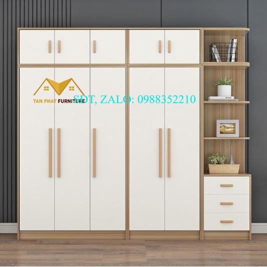 Tủ quần áo mdf nhập khẩu cánh mở