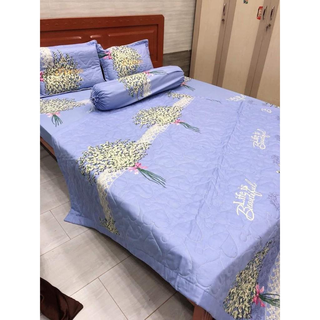 BỘ CHĂN RA 5 MÓN COTTON POLY ĐƯỢC CHỌN MẪU SIÊU ĐẸP