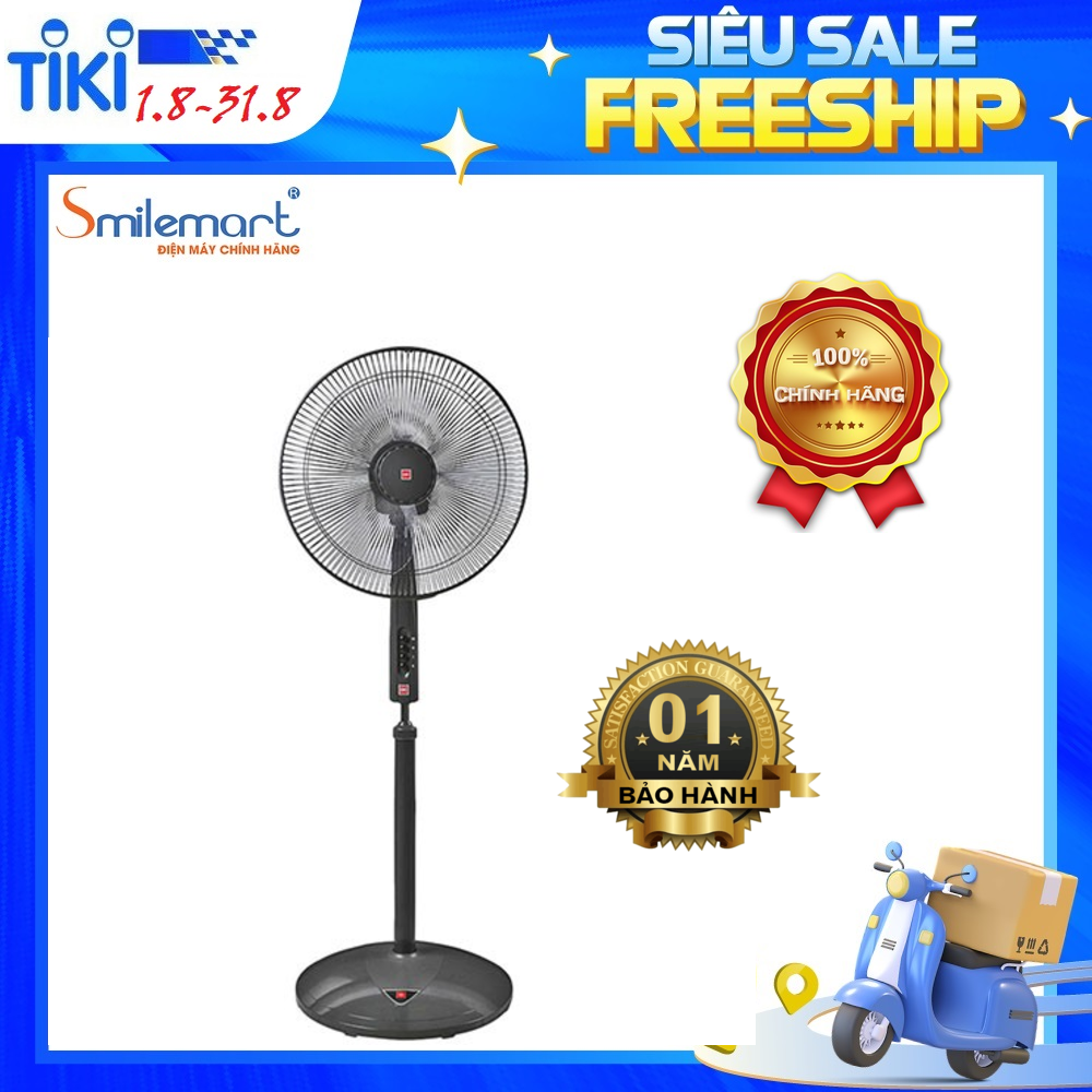 Quạt Đứng KDK P41U-Đen