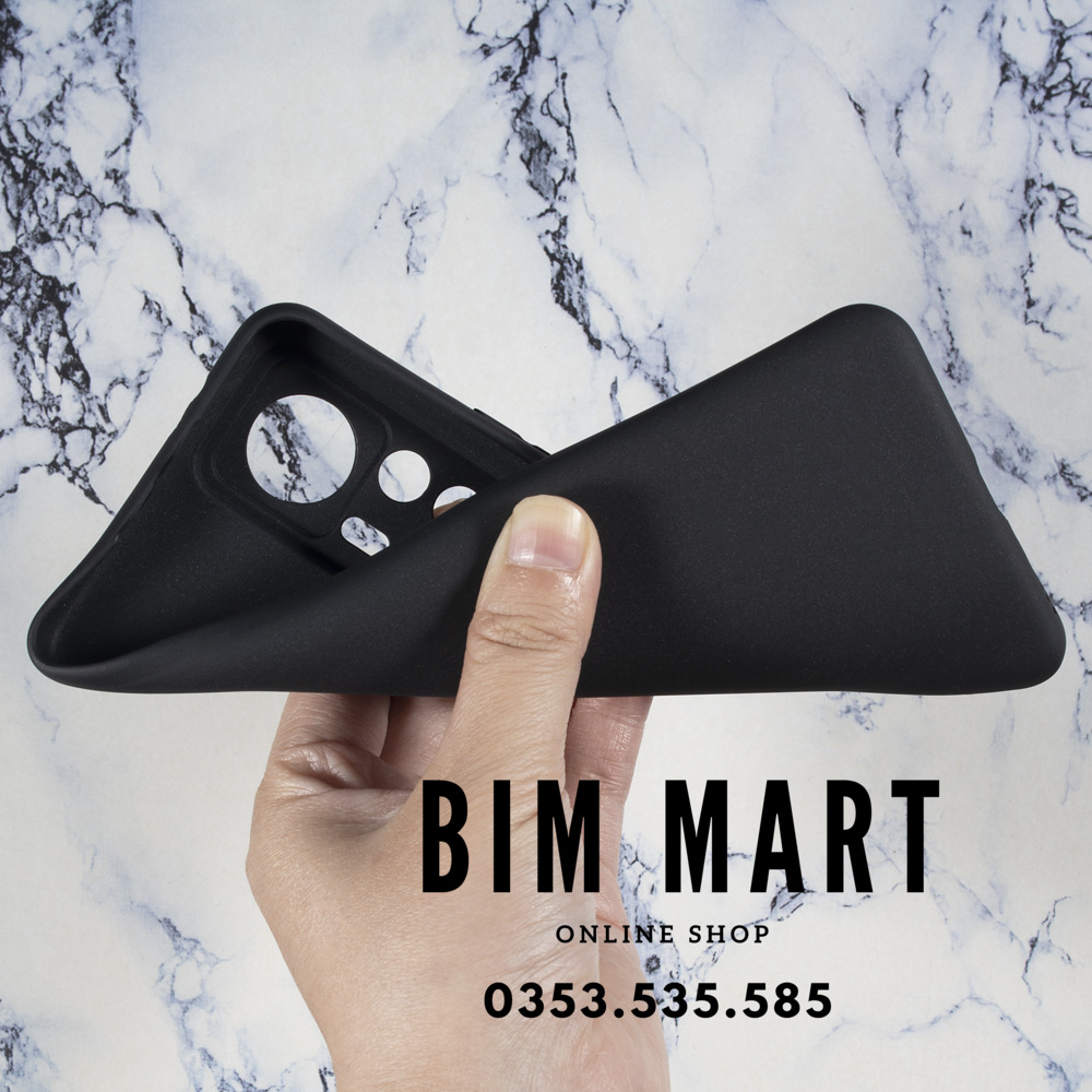 Ốp lưng dành cho Xiaomi 12T/12T Pro/K50 Ultra silicon dẻo màu đen chống sốc cao cấp