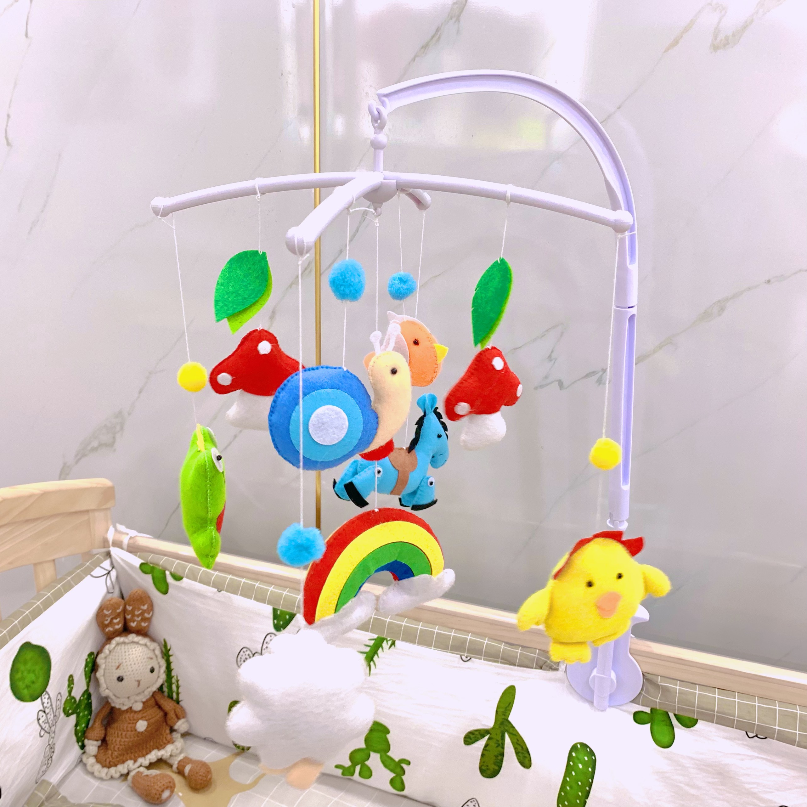 Đồ chơi handmdae con thú vui nhộn cho bé
