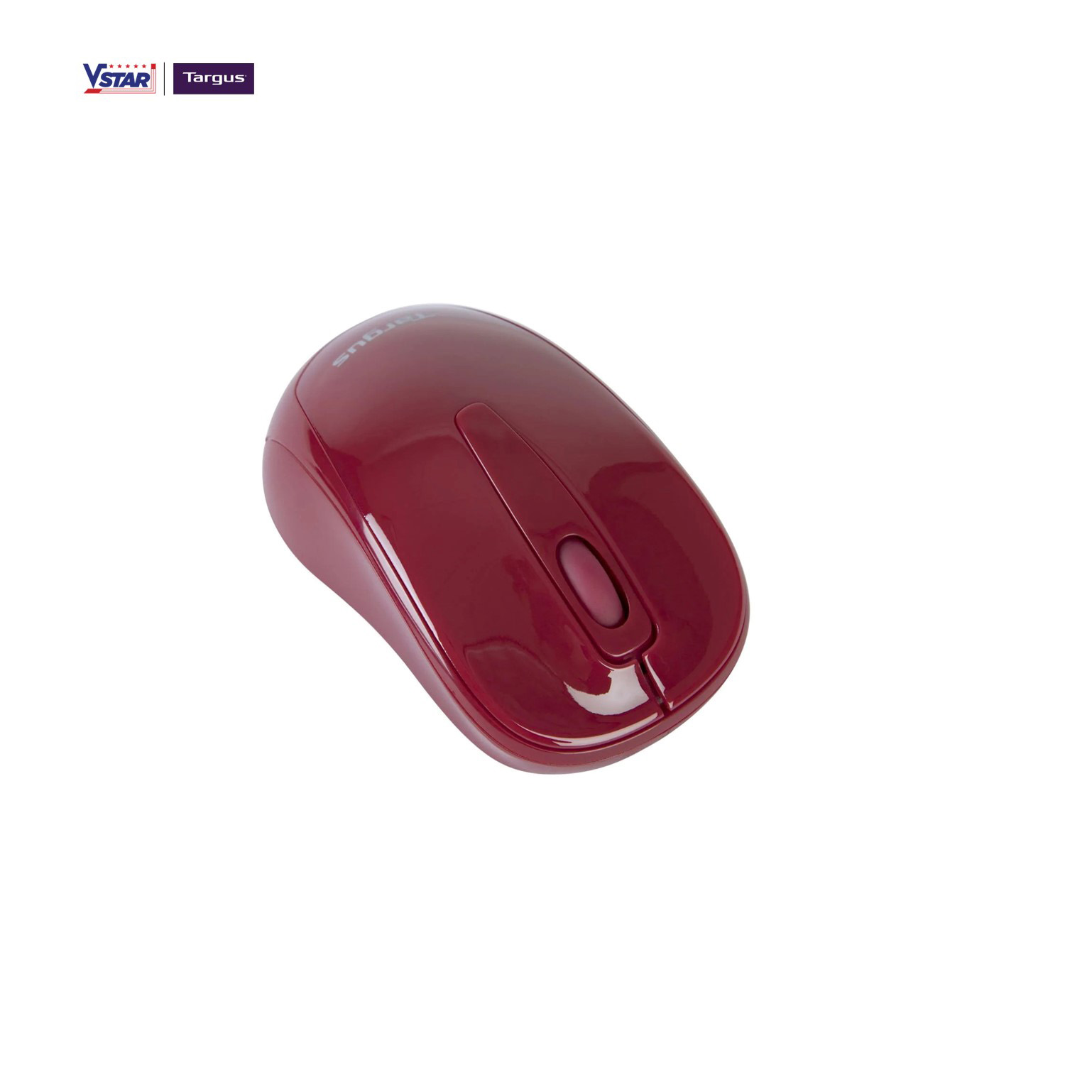 Chuột Không Dây Targus W600 Wireless Optical Mouse (Red) - Hàng chính hãng