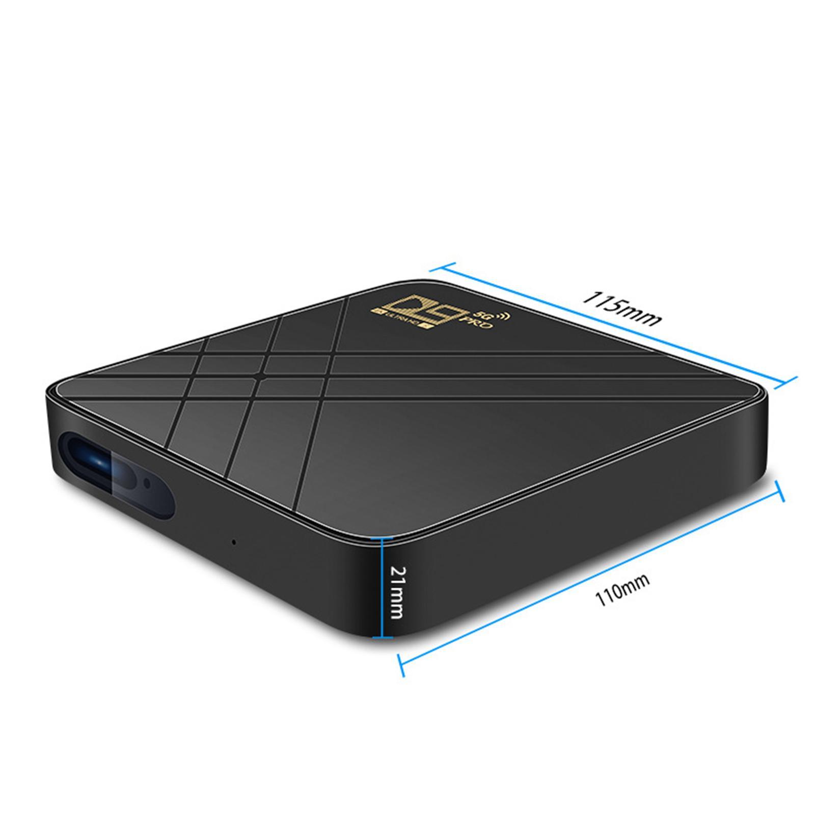 D9 Pro 2.4G/5G Android 10.0 Media Player 4K Video TV Receiver