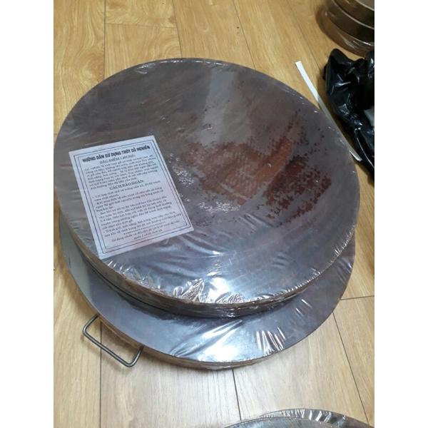 Thớt gỗ nghiến nguyên khối 100% đường kính 29cm