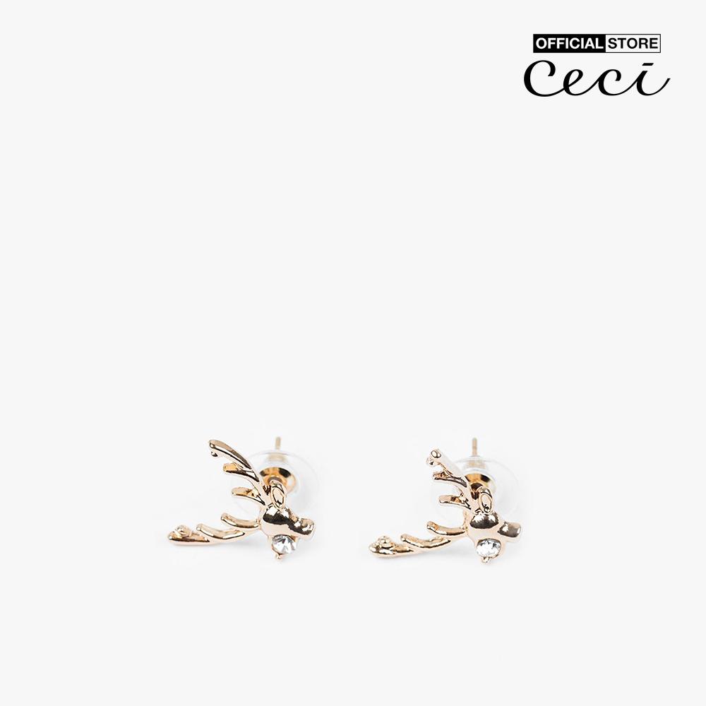 CECI - Khuyên tai nữ hình tuần lộc dễ thương CC1-09000167-27
