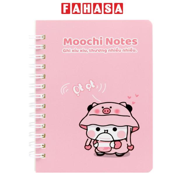 Sổ Lò Xo Moochi Notes B7 - Kẻ Ngang - 120 Trang 80gsm - The Sun 03