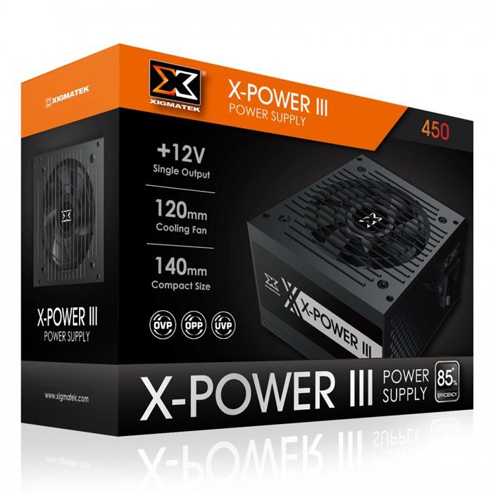 NGUỒN MÁY TÍNH XIGMATEK -XPOWER III (X350-X450-X500-X550-X650) NEW