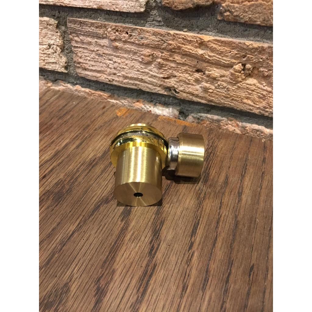 Hít cửa nam châm gắn sàn BRASS