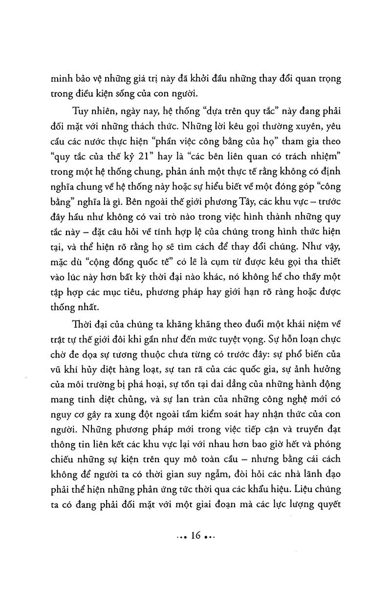 Trật Tự Thế Giới (Tái Bản 2023)