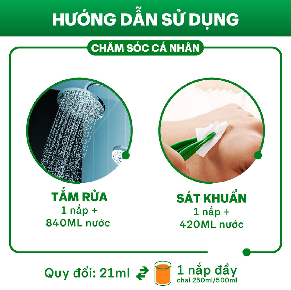 Combo chai dung dịch diệt khuẩn Dettol 500ml + Chai xịt vệ sinh bề mặt kháng khuẩn 500ml + Leaflet