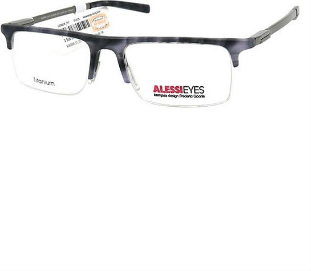 Gọng Kính Unisex Alessieyes AL60008 C01 - Đồi Mồi Trắng