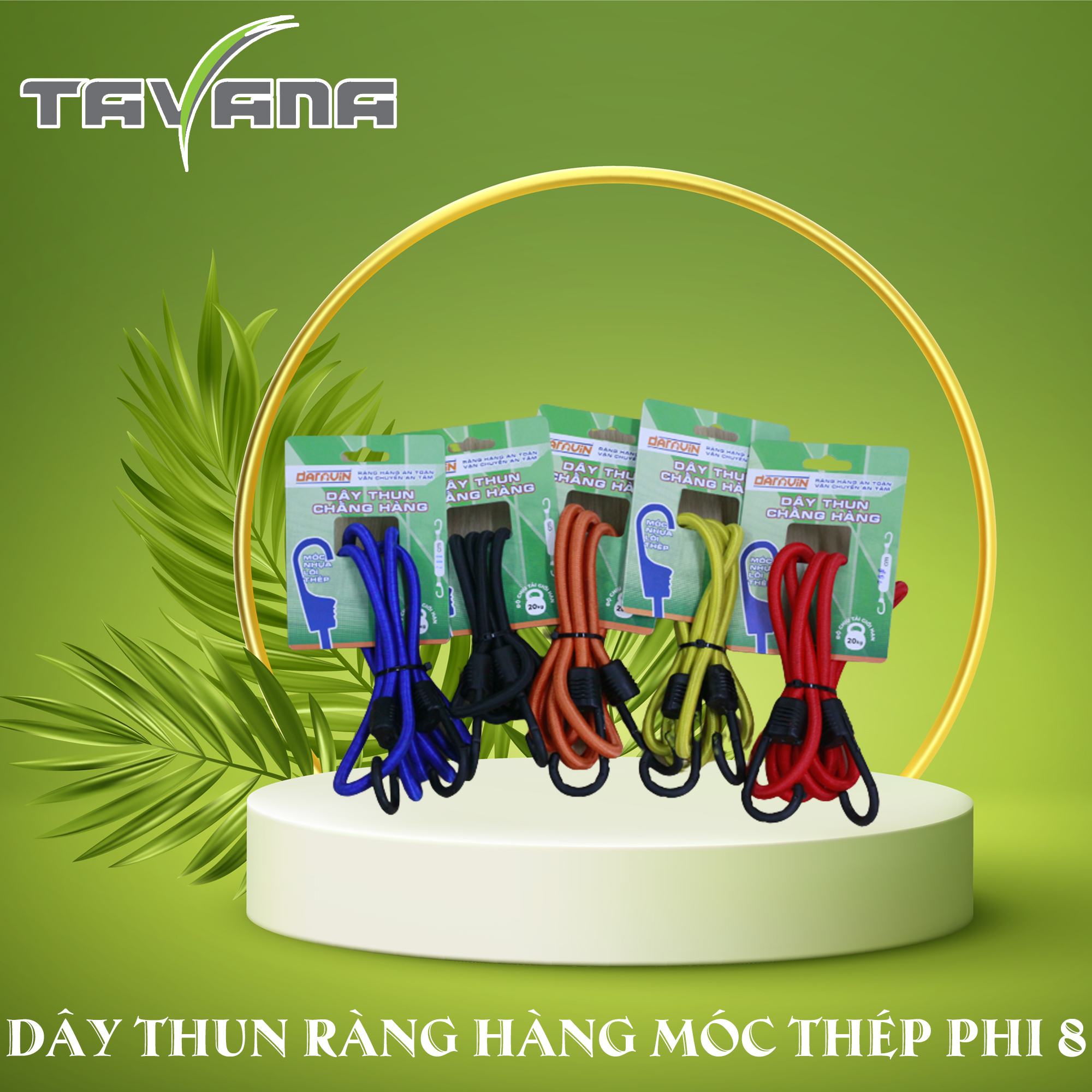 Dây chằng hàng , ràng hàng hóa móc thép màu ngẫu nhiên