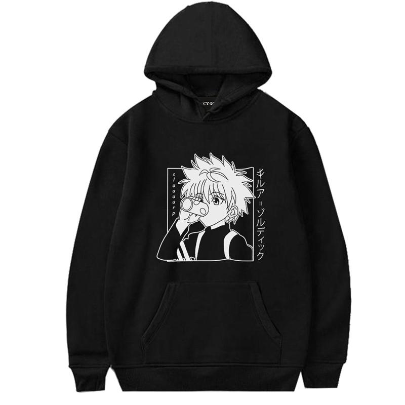 Áo Kawaii Hunter X Hunter Hoodie Men's Women's Sweatshirt Killua Zoldyck Anime